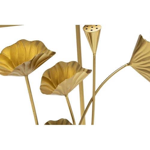 Console Design En Métal "flow" 120cm Doré