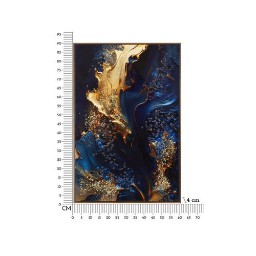 Tableau Imprimé "andromeda I" 60x90cm Multicolore