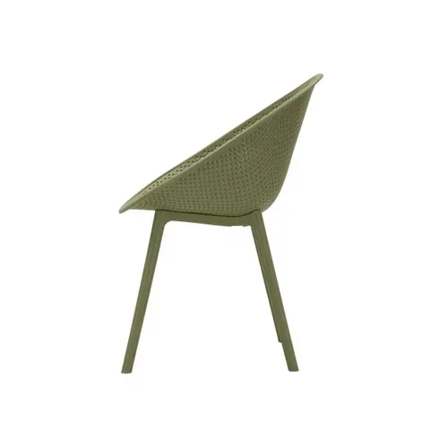 Lot De 2 Chaises De Jardin "ibiza" 83cm Vert