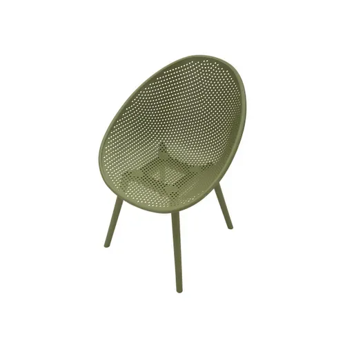 Lot De 2 Chaises De Jardin "ibiza" 83cm Vert