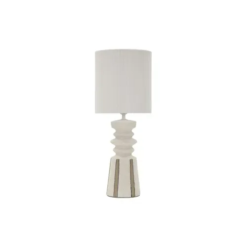 Lampe À Poser En Céramique "tribal" 57cm Multicolore