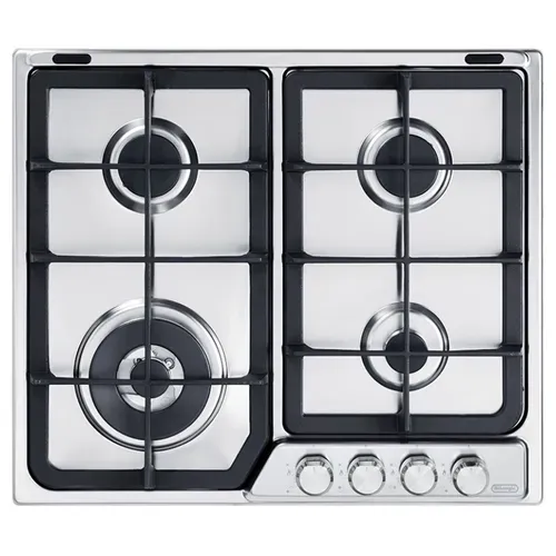 Plaque Gaz Encastrable Pfi 46 Gh Acier Inoxydable 60 Cm Gaz 4 Foyers