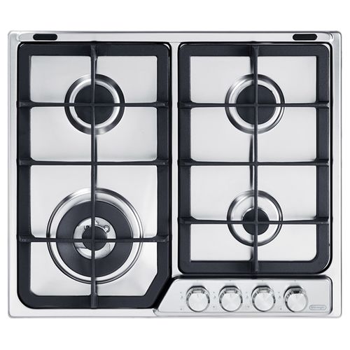 Plaque Gaz Encastrable Pfi 46 Gh Acier Inoxydable 60 Cm Gaz 4 Foyers