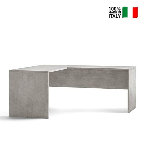 Bureau D'angle Gauche 180x69 Design Moderne Robuste Pioro