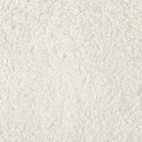 Fauteuil Salon Pivotant Sur 360° Fonction D'inclinaison Hauteur Réglable En Boulette Blanc