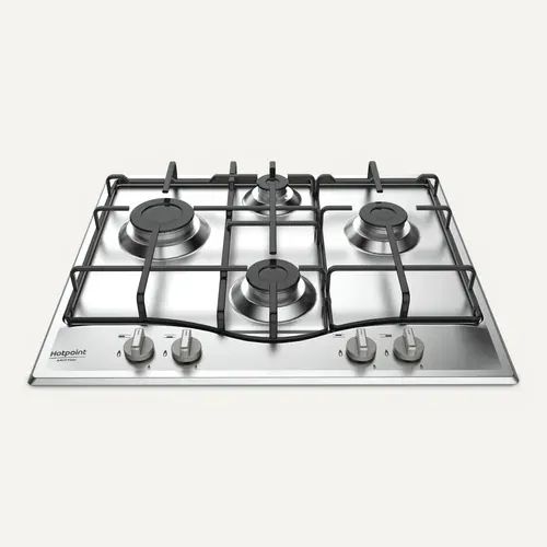 Plaque Gaz Encastrable PCn 642 Ix/har Acier Inoxydable 59 Cm Gaz 4 Foyers