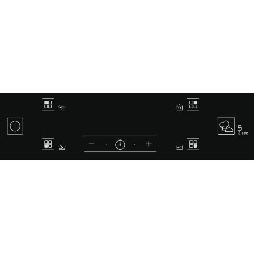 Table Induction Hotpoint Hq2260sne 4 Foyers Noir