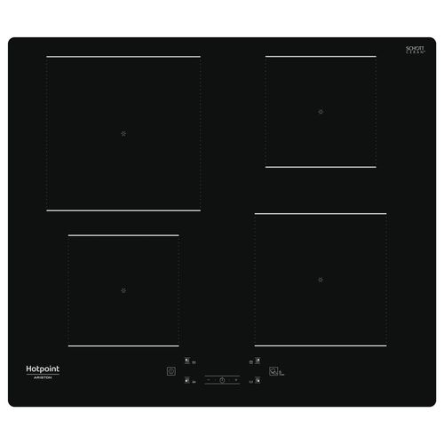 Table Induction Hotpoint Hq2260sne 4 Foyers Noir