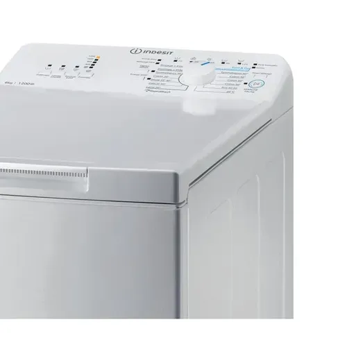 Lave-linge Top 40 cm 6kg 1200 trs/mn D Blanc - Btwl6230fr/n