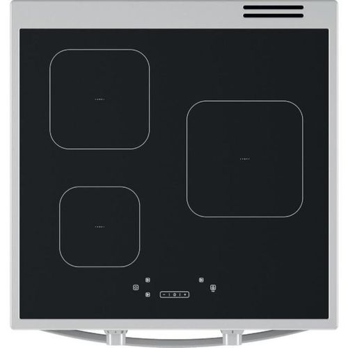 Cuisiniere à Induction - Is67iq5kcw/e - 3 Foyers - 2600 W - 60 Cm - Blanc