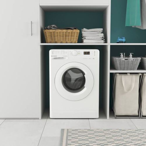 Lave-linge hublot INDESIT MTWA81295WEU  8Kg vue d'ambiance 1