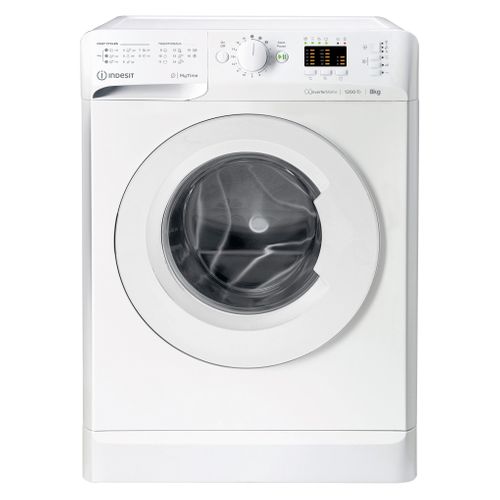 Lave-linge hublot INDESIT MTWA81295WEU  8Kg vue de face