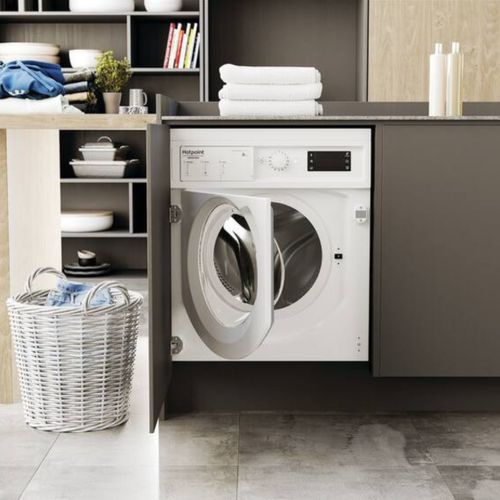 Lave linge intégrable HOTPOINT BIWMHG81485EU 8kg Blanc