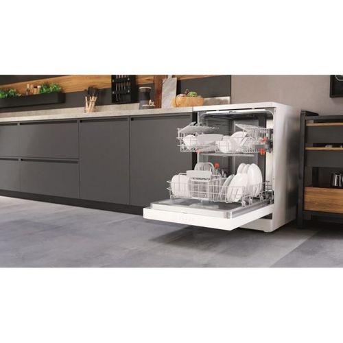 Lave-vaisselle Pose Libre H4fd641a - 14 Couverts - L60cm - 41 dB - Blanc