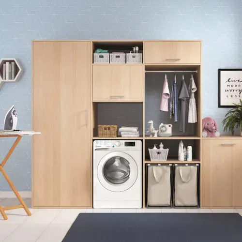 Lave-linge hublot INDESIT BWE91497XWVFR 9kg