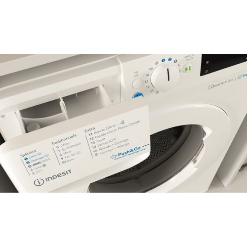 Lave-linge hublot INDESIT BWE91497XWVFR 9kg