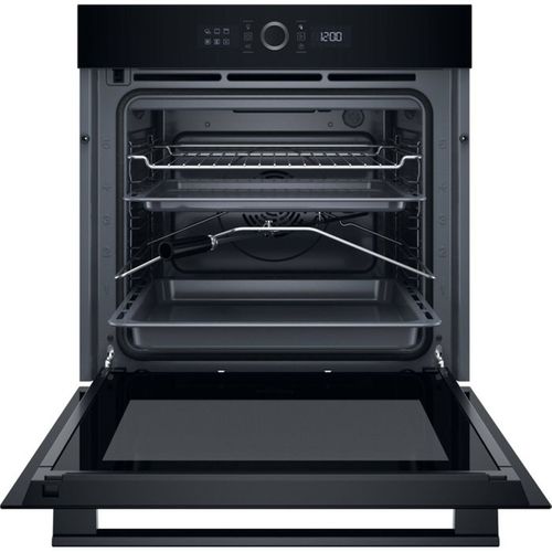 Four Encastrable 73 L Noir - Pyrolyse, Airfry, Steamo, 8 Fonctions A+ 3450 W - HA4S80PM0BA