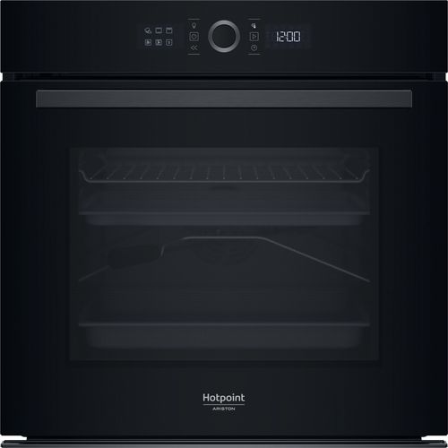 Four Encastrable 73 L Noir - Pyrolyse, Airfry, Steamo, 8 Fonctions A+ 3450 W - HA4S80PM0BA