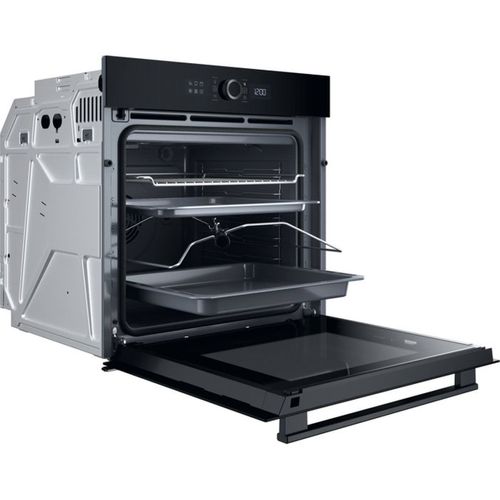 Four Encastrable 73 L Noir - Pyrolyse, Airfry, Steamo, 8 Fonctions A+ 3450 W - HA4S80PM0BA