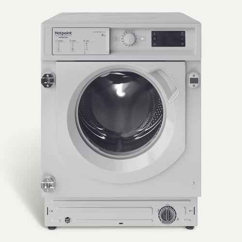 Lave linge intégrable HOTPOINT BIWMHG8146EU 8kg vue de face