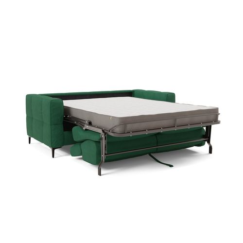 Gardenia Canapé Convertible Matelas H18 Cm Tissu Imperméable T02 178 Cm (mat. 120x197) Vert
