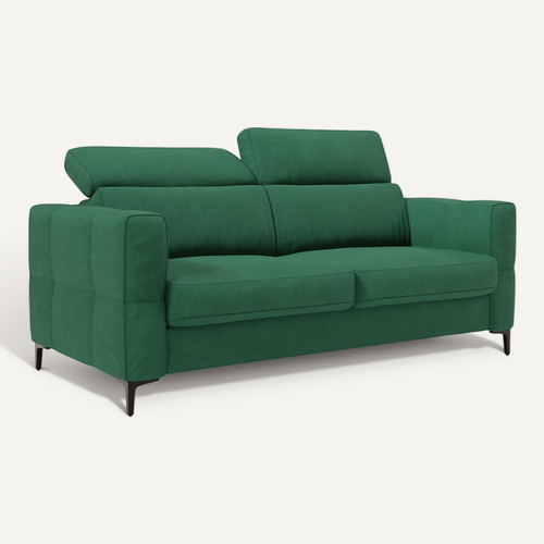 Gardenia Canapé Convertible Matelas H18 Cm Tissu Imperméable T02 178 Cm (mat. 120x197) Vert