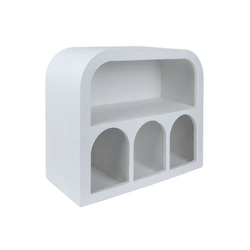 Étagère Murale Aurelia 30,5x35,5x14 Cm Mdf Blanc Moderne
