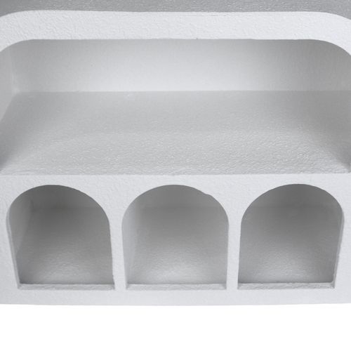 Étagère Murale Aurelia 30,5x35,5x14 Cm Mdf Blanc Moderne