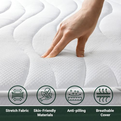 Matelas Mousse 90x200 cm BASIC Epaisseur 16 cm Made In Italy
