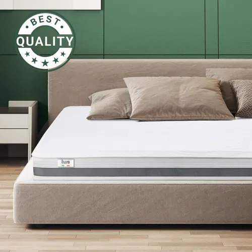 Matelas Mousse 160x200 cm BASIC Epaisseur 16 cm Made In Italy