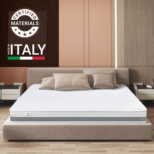 Matelas Mousse 180x200 cm BASIC Epaisseur 25 cm Made In Italy