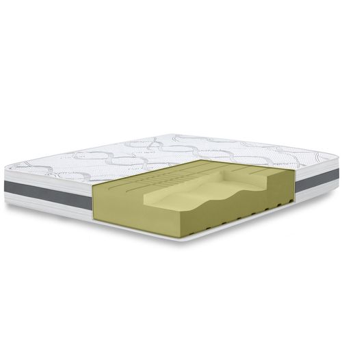 Matelas Mousse 90x190 Carbon - Hauteur 20 Cm - Made In Italy