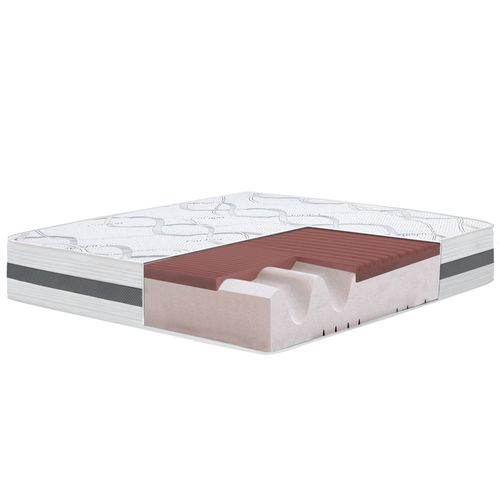 Matelas En Mousse à Mémoire De Forme 90x190 Cm épaisseur 27 Cm - Tissu Respirant