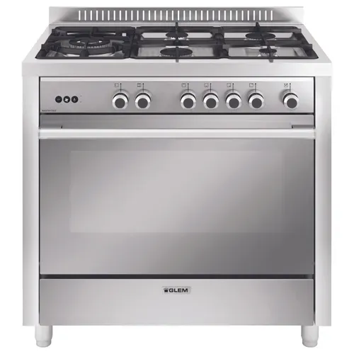 Piano de cuisson GLEMGAS GX960CQIX vue de face