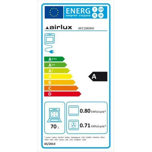 Four encastrable multifonctions Catalyse - AFC 106 WH