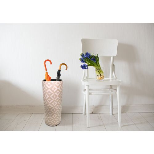 Porte-parapluie Mdf Canvas Modern Blanc 50x20x20