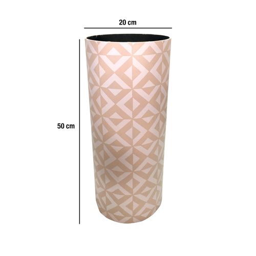 Porte-parapluie Mdf Canvas Modern Blanc 50x20x20