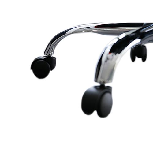 Chaise De Bureau Noir Bleu Tissu Respirant Pu 113 /123x57,5x58,5