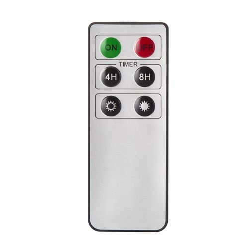 Set De 9 Bougies Électriques, Bougies LED, Avec Télécommande Et Minuteur, Blanc