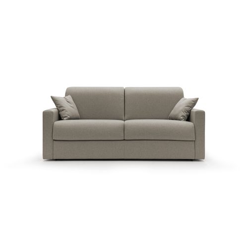 Chris Canapé Lit Convertible En Tissu Imperméable T13 186 Cm (mat. 140x197) Taupe