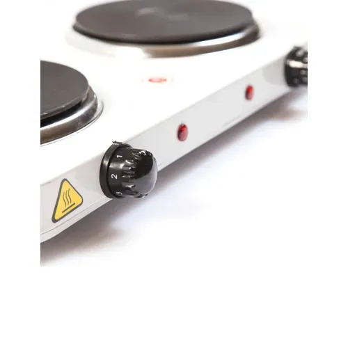 Plaque Électrique Pose Libre M01863 Blanc Scellée 2 Foyers