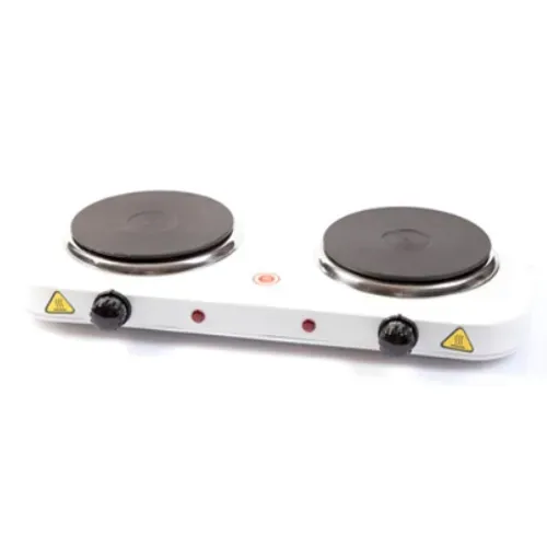 Plaque Électrique Pose Libre M01863 Blanc Scellée 2 Foyers