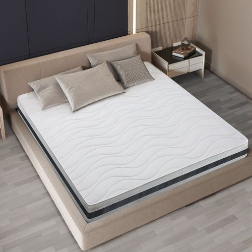 Matelas 140x190 Cm En Waterfoam Hypoallergénique, 20 Cm