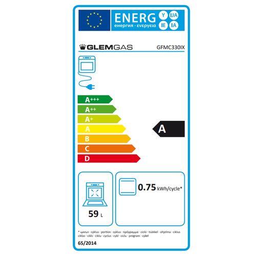 Four Intégrable 59l 60cm Catalyse Inox - Gfmc330ix