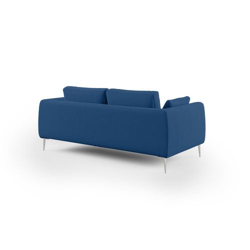 Plano Canapé Moderne En Microfibre Technique Détachable T11 216 Cm Bleu