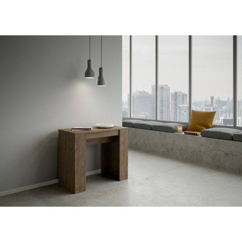 Console Extensible 90x48/204 Cm Basic Small Noyer