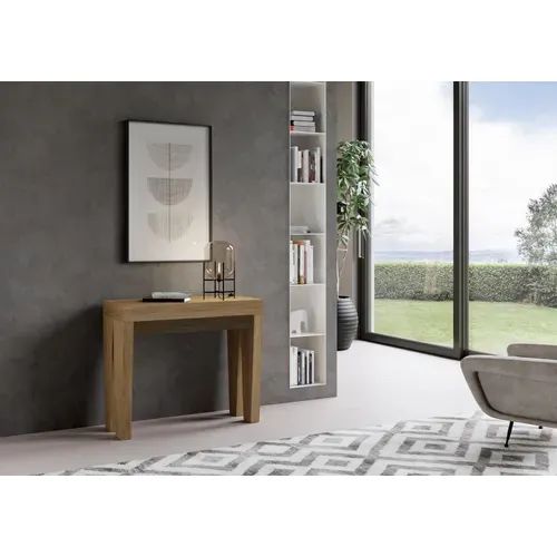 Console Extensible 90x40/300 Cm Spimbo Chêne Nature