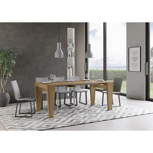 Console Extensible 90x40/300 Cm Spimbo Chêne Nature