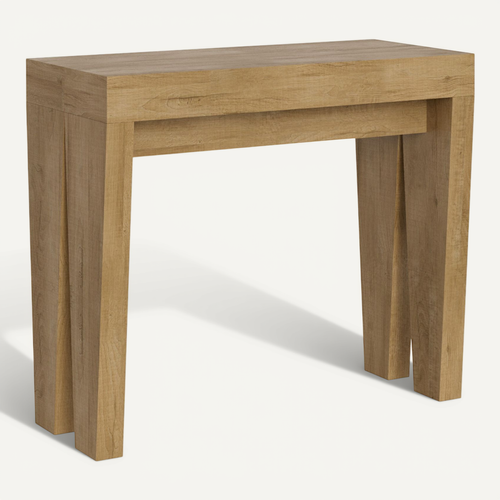 Console Extensible 90x40/300 Cm Spimbo Chêne Nature