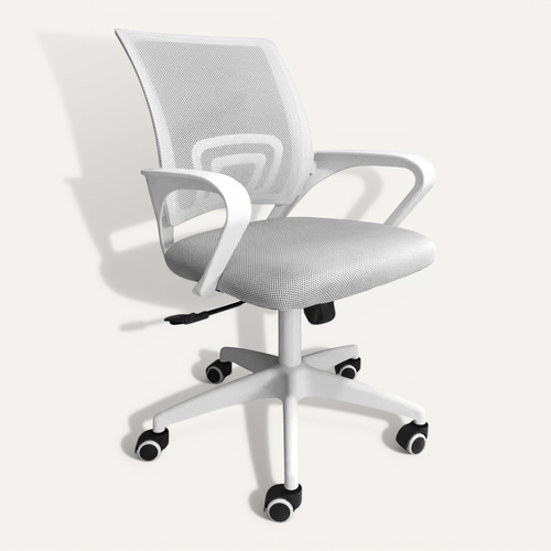 Lara - Chaise De Bureau Ergonomique à Roulettes, Réglable En Hauteur